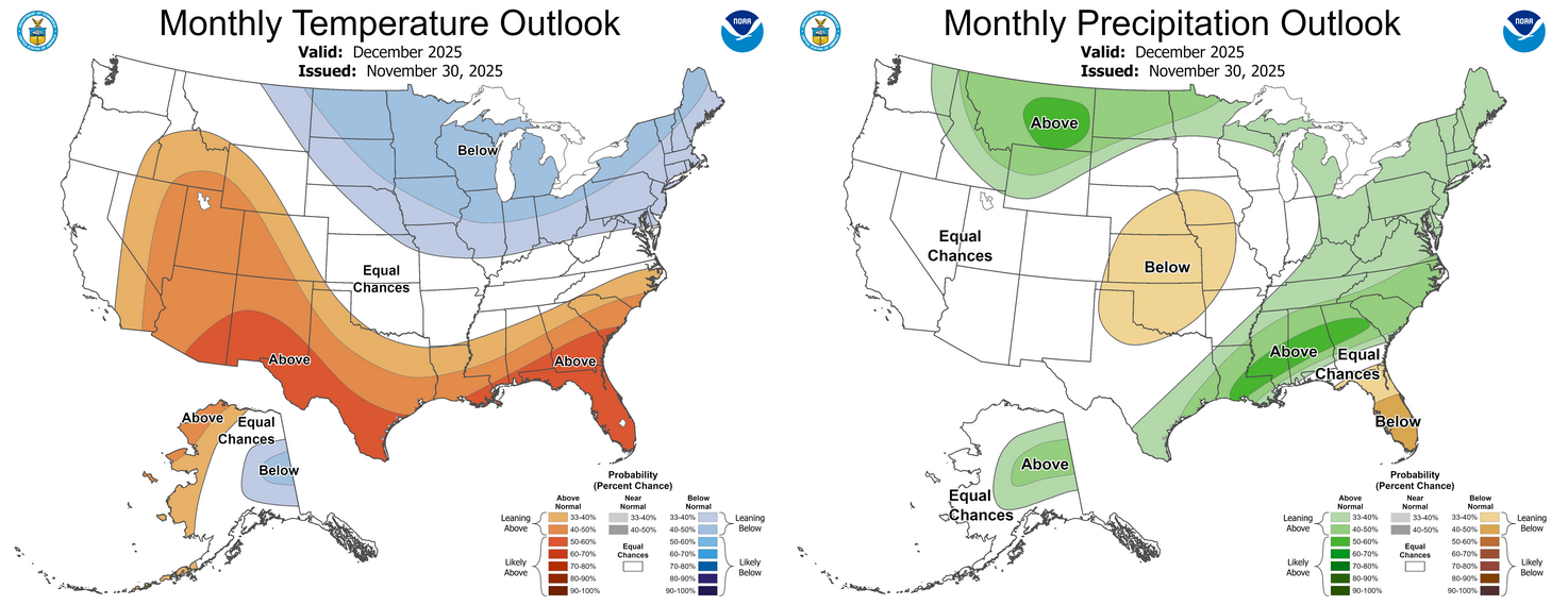 monthly temperature and precipitation maps